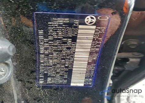 2020 Toyota Corolla Le из США, поврежденный, VIN 5YFEPRAE3LP066083